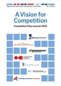 Forsíða norrænu skýrslunnar A Vision for Competition 2013